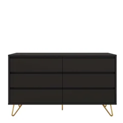 Dunkelgraue Kommode im Skandinavischen Stil - Palium