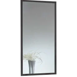 Dunkelgrauer Wandspiegel in modernem Design - Ardila