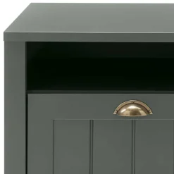 Dunkelgrüne Flurmöbel Kombination - Niestov (vierteilig)