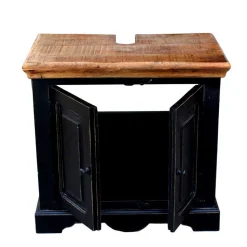 Dunkle Badmöbel im Kolonialstil - Sentiments (dreiteilig)