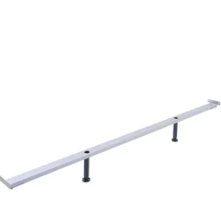 Dunkles Holzbett aus Nussbaum Massivholz - Vetonia