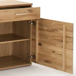 Echtholz Sideboard in Eiche Bianco - Crokas