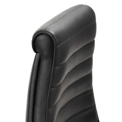 Echtleder Schwingstuhl mit Armlehnen - Fieston