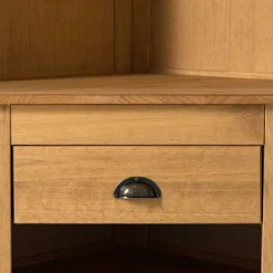 Eckgarderobe in Kiefer Natur - Kumico