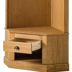 Eckgarderobe in Kiefer Natur - Kumico