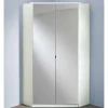 Eck-Kleiderschrank mit Spiegeltüren - Venture