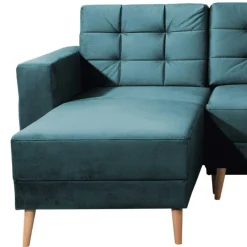 Eck-Schlafsofa mit Bettkasten - Settsura