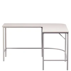 Eckschreibtisch in Hellgrau - Barossio