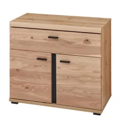 Eckschreibtisch teilmassiv - Emly