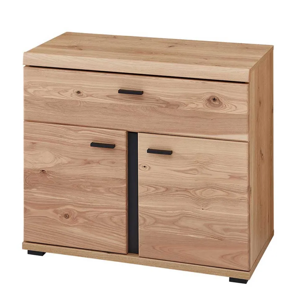 Eckschreibtisch teilmassiv - Emly