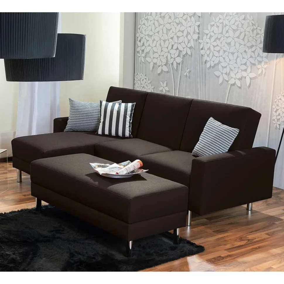 Ecksofa mit Hocker und Schlaffunktion - Tagalog (zweiteilig)