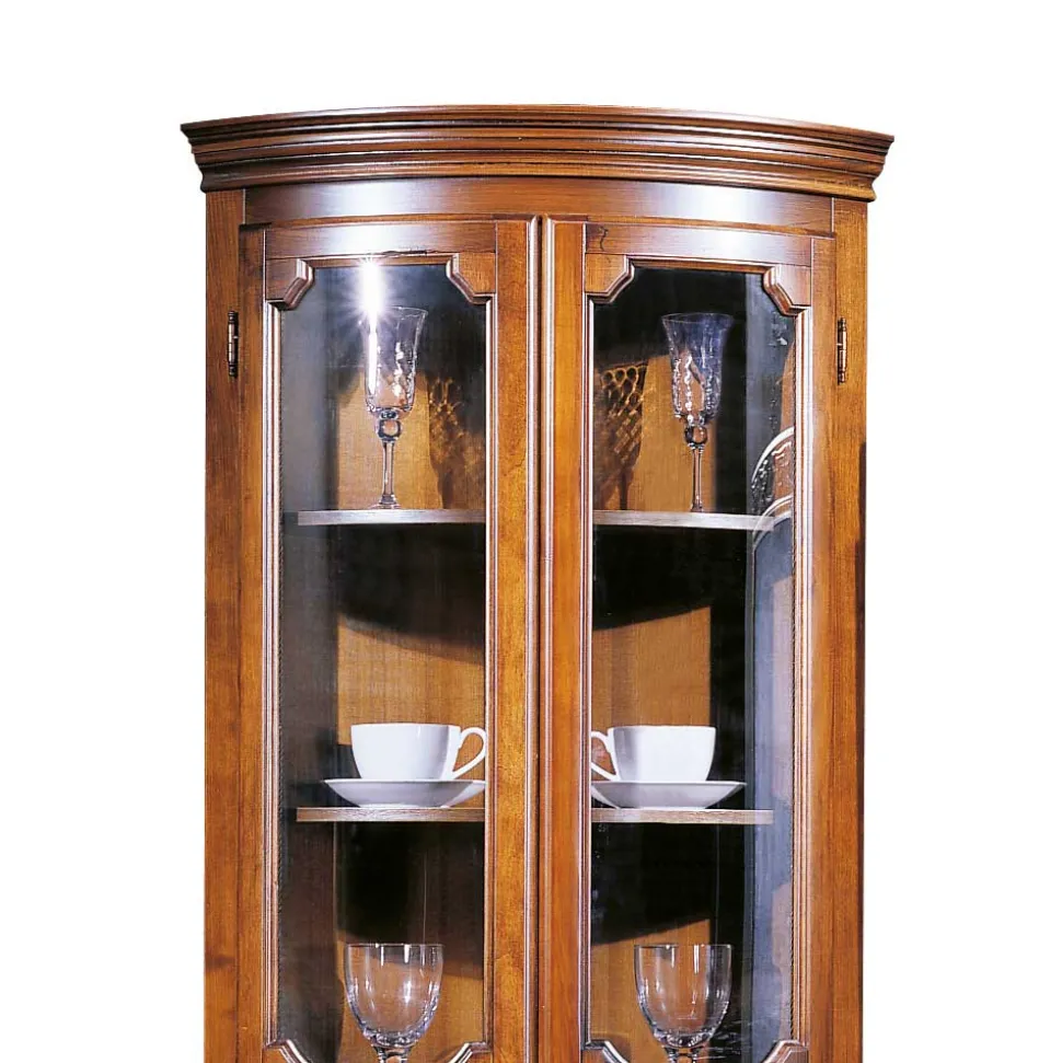 Eckvitrine in italienischem Design - Yawira