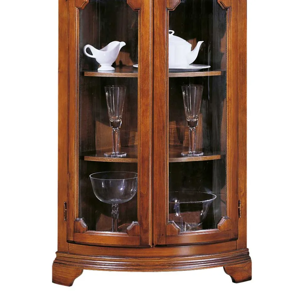 Eckvitrine in italienischem Design - Yawira