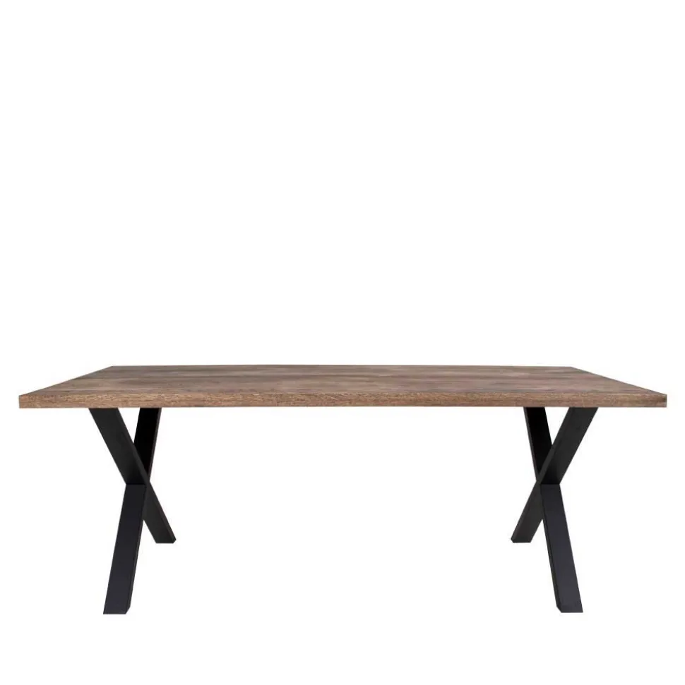 Edler Eiche Tisch & Armlehnstühle - Dicampo (siebenteilig)