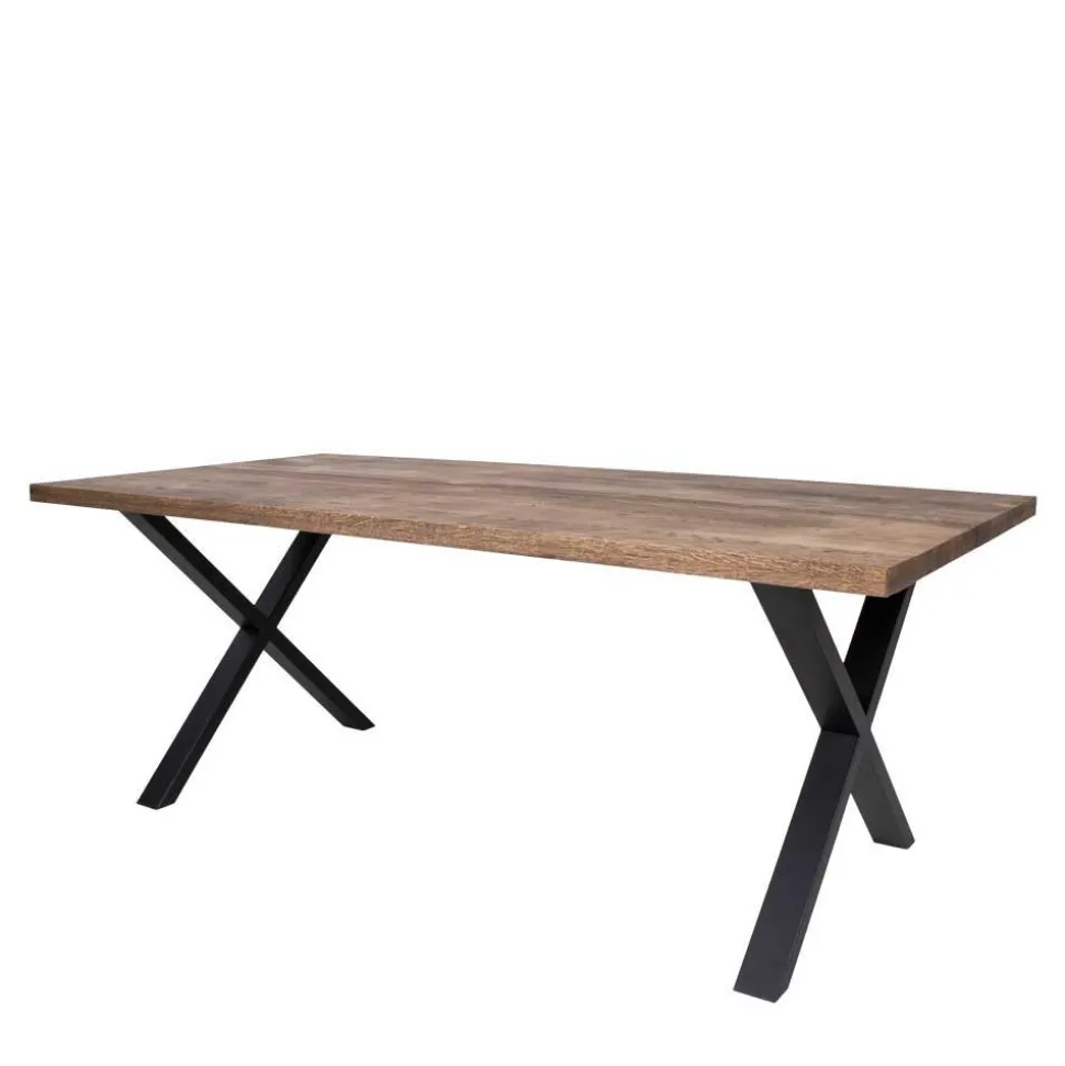 Edler Eiche Tisch & Armlehnstühle - Dicampo (siebenteilig)