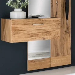 Edles Dielen Set Macusos mit Balkeneiche Furnier (fünfteilig)