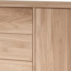 Edles Sideboard aus Wildeiche Bianco geölt - Lamia