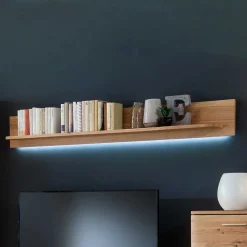 Edles Wandboard in Eiche Bianco - Crokas