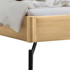 Ehebett Gestell in Eiche Hell - Quincey