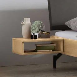 Ehebett Gestell in Eiche Hell - Quincey