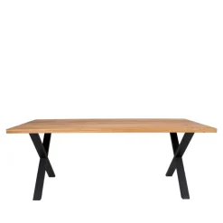 Eiche Esstisch & 6 Polsterstühle - Tricky (siebenteilig)