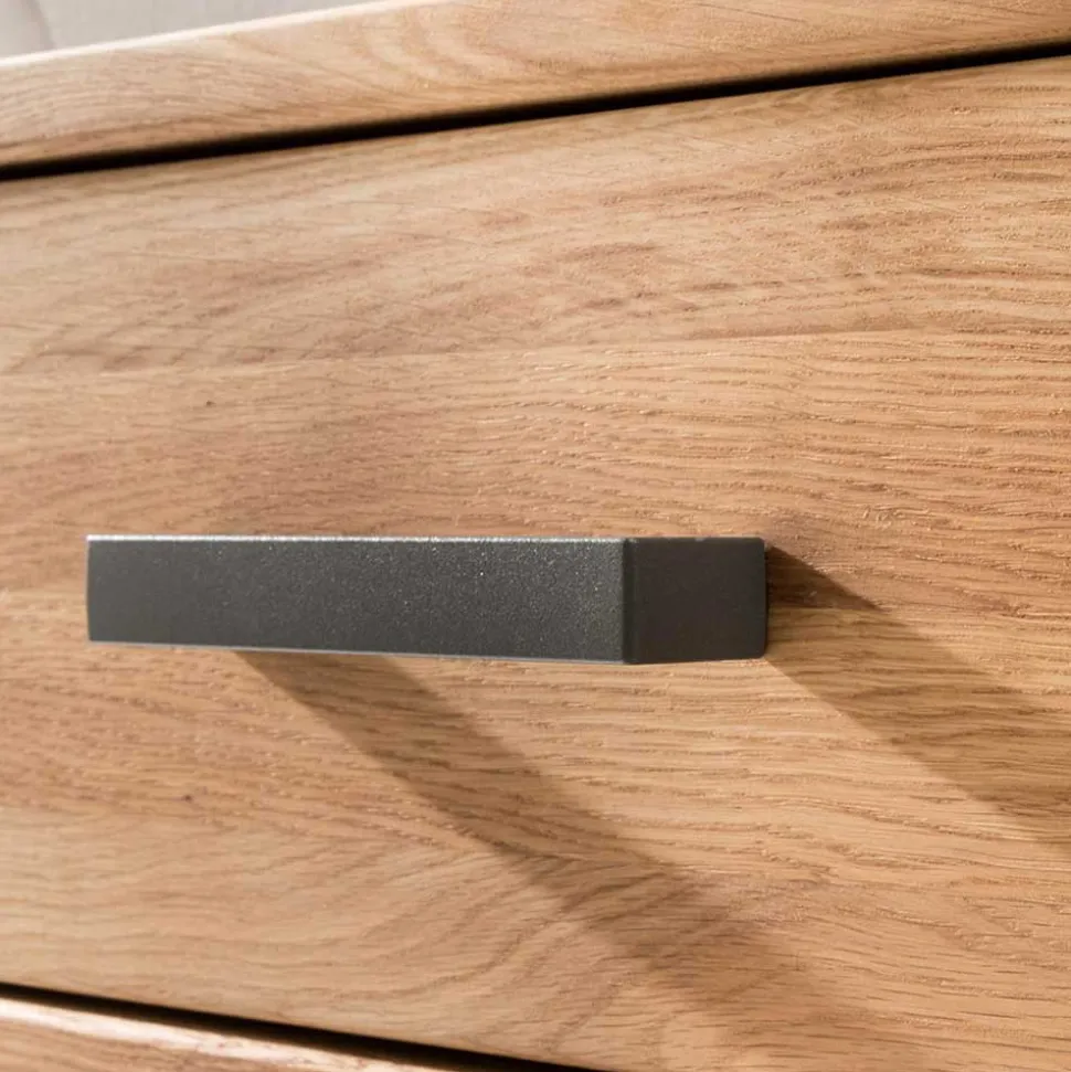 Eiche Flurbank mit 2 Schubladen - Teano