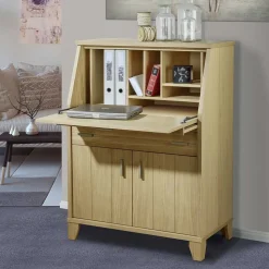 Eichefarbener Sekretär 83x112x47 cm - Chancy
