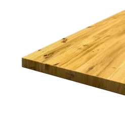 Eichenholz Esszimmertisch mit X Füßen - Udot