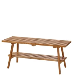 Eichenholz Flurbank im Skandi Design - Artensian