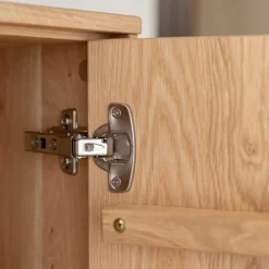 Eichenholz Sideboard mit Hirnholz Applikation - Deruta