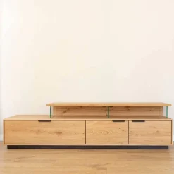 Eichenholz TV Lowboard in modernem Design - Judita
