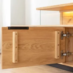 Eichenholz TV Lowboard in modernem Design - Judita