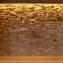 Eichenholz Vitrine mit LED Beleuchtung - Judita