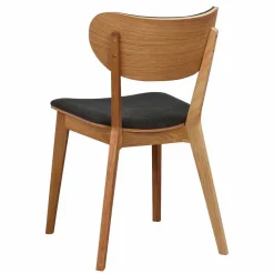 Eichenstuhl mit Polsterung - Forcia (2er Set)