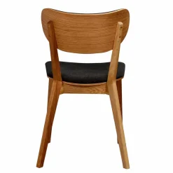 Eichenstuhl mit Polsterung - Forcia (2er Set)