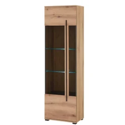 Eicheoptik Wohnzimmermöbel Set - Brocus (vierteilig)