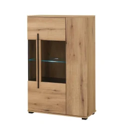 Eicheoptik Wohnzimmermöbel Set - Brocus (vierteilig)