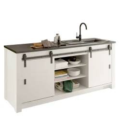 Einrichtung für Küche mit Insel - Eture (sechsteilig)