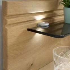 Einzelbett & Nachtkommode als Set - Emdsiva (zweiteilig)