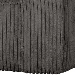 Einzelsessel in Dunkelgrau Cord Ribcord - Jailen