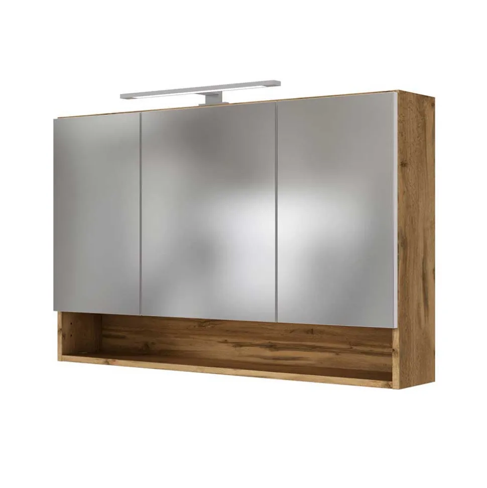 Elegante Badmöbel Kombination - Lemnas (dreiteilig)