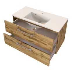 Elegante Badmöbel Kombination - Lemnas (dreiteilig)