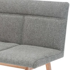 Elegante Esszimmer Polsterbank mit Lehne - Wervo