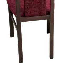 Elegante Esszimmer Stühle in Rot Nelly & Nussbaum (2er Set)