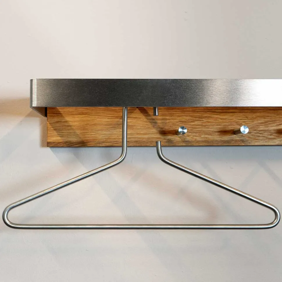 Elegante Hängegarderobe aus Eichenholz - Skowera