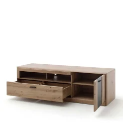 Elegante TV Bank in Eiche & Grau - Larinca
