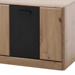 Elegante TV Bank in Eiche & Grau - Larinca