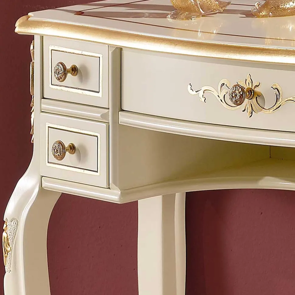 Eleganter Barock Konsoltisch mit fünf Schubladen - Iviada