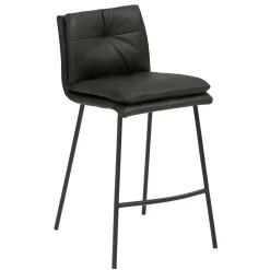 Eleganter Barstuhl in Anthrazit - Isael