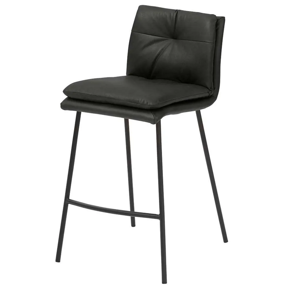 Eleganter Barstuhl in Anthrazit - Isael